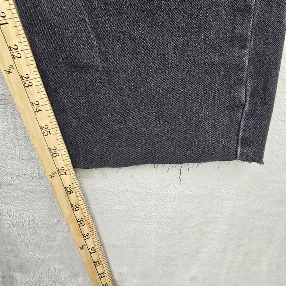 Free People We The Free Pacifica Slim Straight Leg Jeans Sz 32 Black (32x27) NWT - Picture 14 of 16